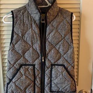 J. Crew herringbone vest